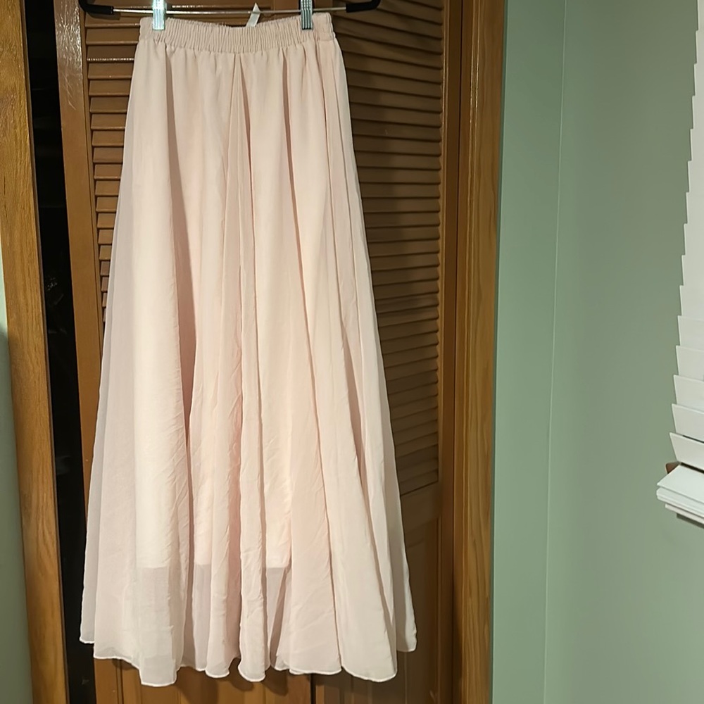 Gorgeous pink circle skirt
